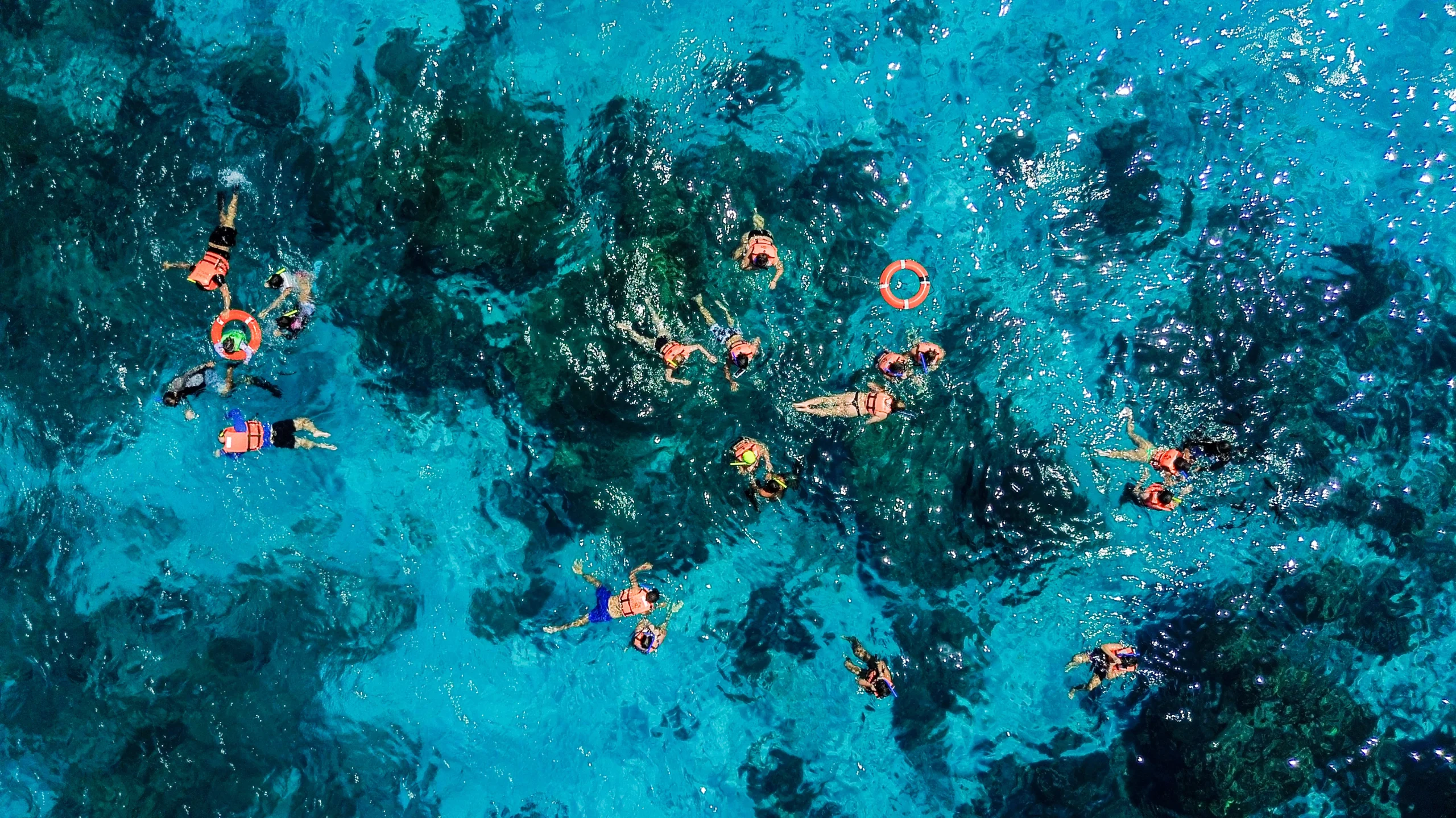 KUZA Deluxe Pass El Cielo Adventure Swim Turquoise waters and white sand at KUZÁ Beach Club